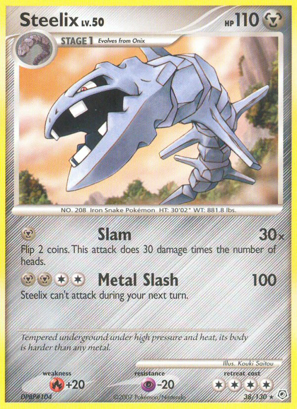 Steelix (38/130) [Diamond & Pearl: Base Set] | Play N Trade Winnipeg