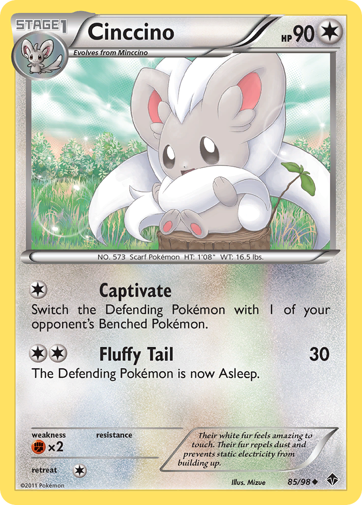 Cinccino (85/98) [Black & White: Emerging Powers] | Play N Trade Winnipeg