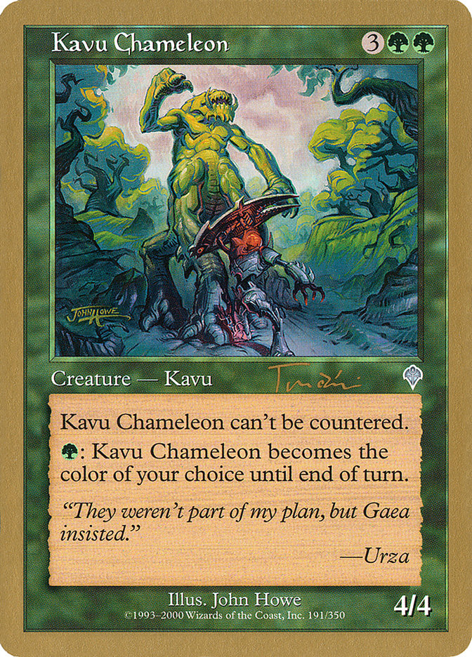 Kavu Chameleon (Jan Tomcani) [World Championship Decks 2001] | Play N Trade Winnipeg