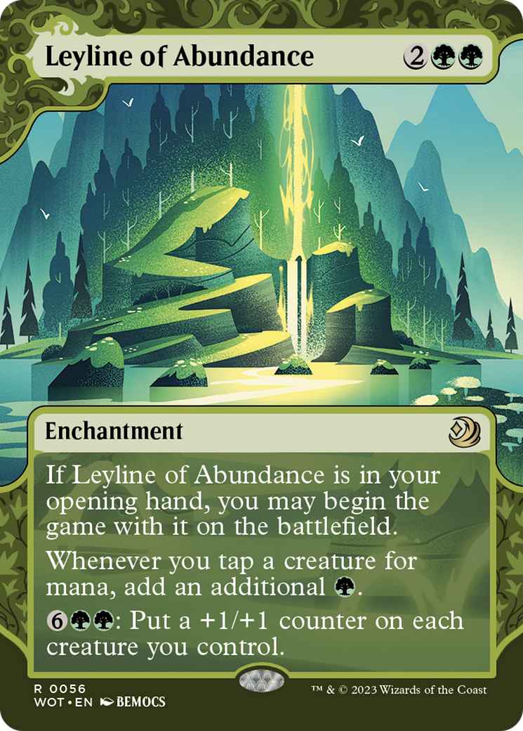 Leyline of Abundance [Wilds of Eldraine: Enchanting Tales] | Play N Trade Winnipeg