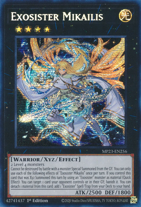 Exosister Mikailis [MP23-EN256] Prismatic Secret Rare | Play N Trade Winnipeg