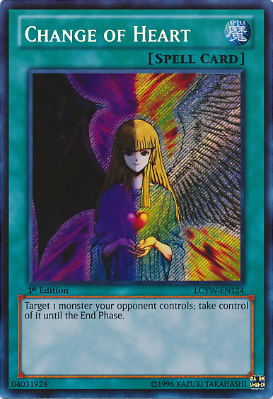 Change of Heart [LCYW-EN124] Secret Rare | Play N Trade Winnipeg