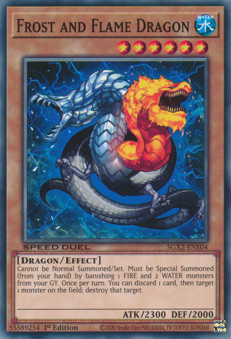 Frost and Flame Dragon [SGX2-ENE04] Common | Play N Trade Winnipeg