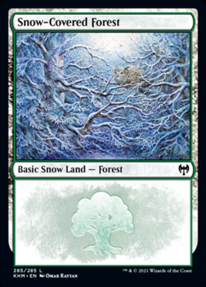 Snow-Covered Forest (285) [Kaldheim] | Play N Trade Winnipeg