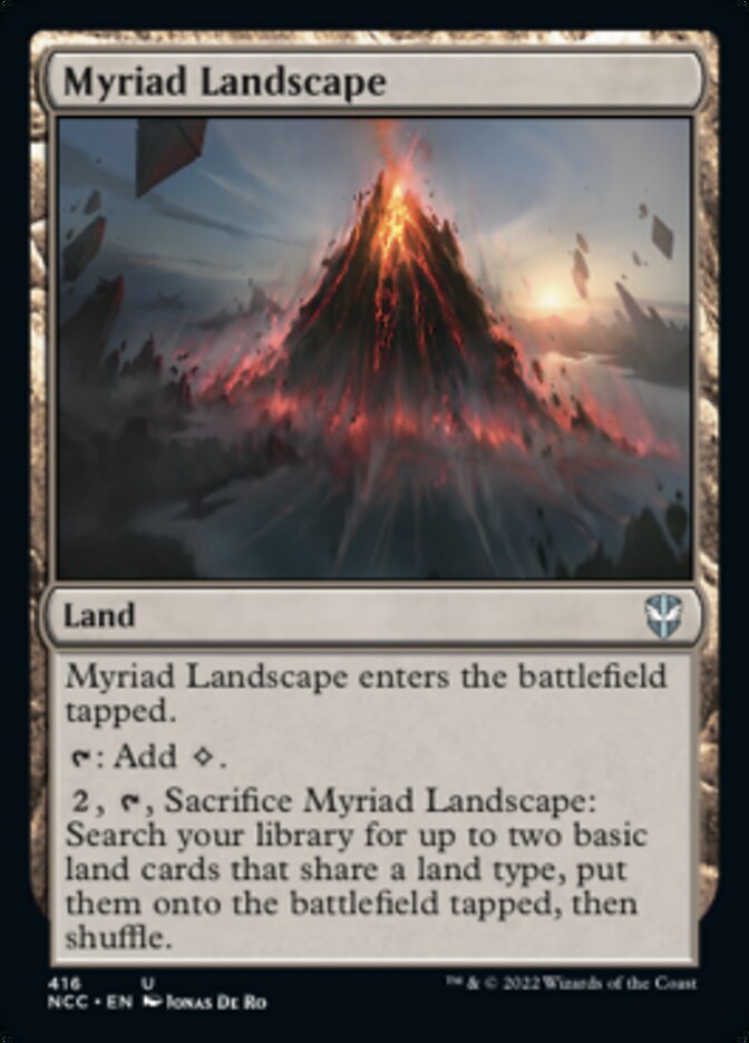Myriad Landscape [Streets of New Capenna Commander] | Play N Trade Winnipeg