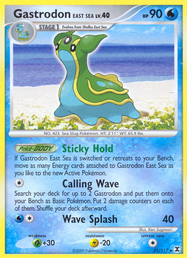 Gastrodon East Sea (21/111) [Platinum: Rising Rivals] | Play N Trade Winnipeg