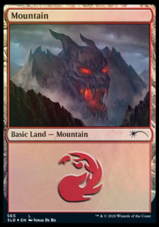 Mountain (Develish) (565) [Secret Lair Drop Promos] | Play N Trade Winnipeg