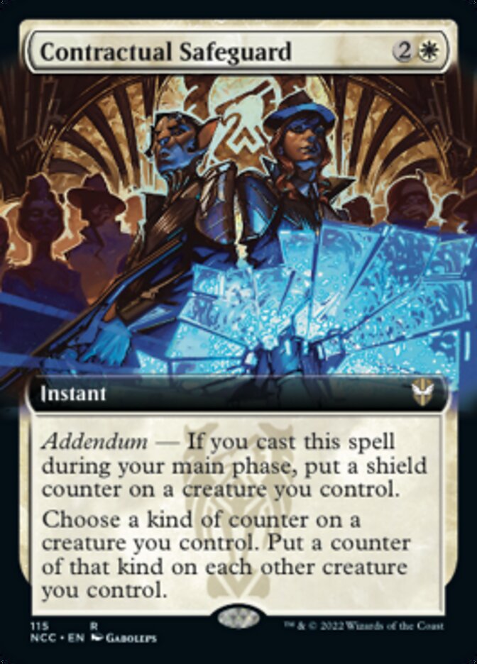 Contractual Safeguard (Extended Art) [Streets of New Capenna Commander] | Play N Trade Winnipeg