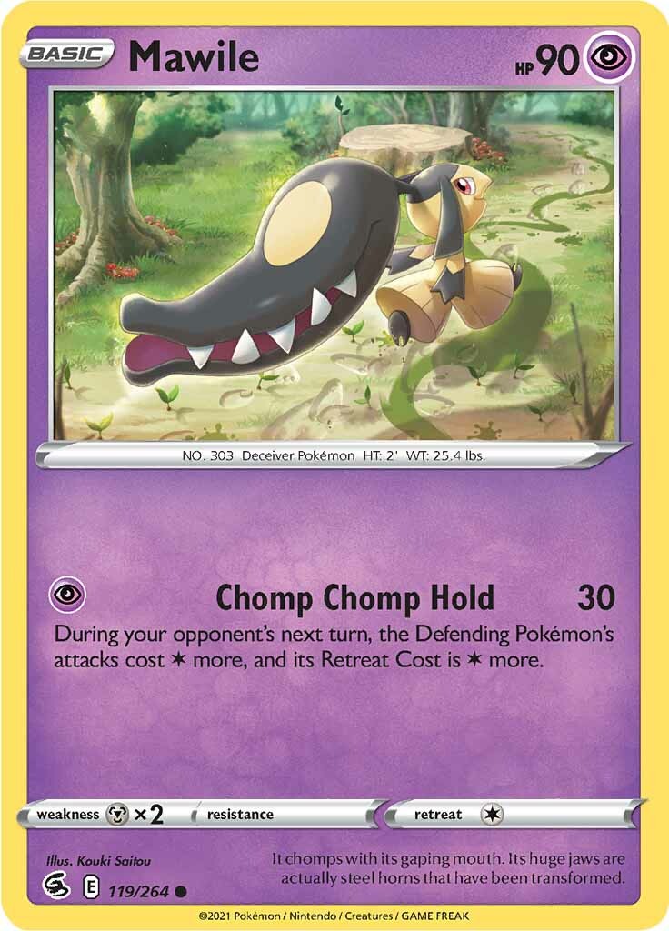 Mawile (119/264) [Sword & Shield: Fusion Strike] | Play N Trade Winnipeg