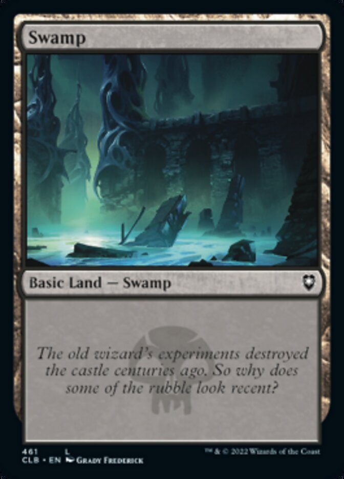 Swamp (461) [Commander Legends: Battle for Baldur's Gate] | Play N Trade Winnipeg