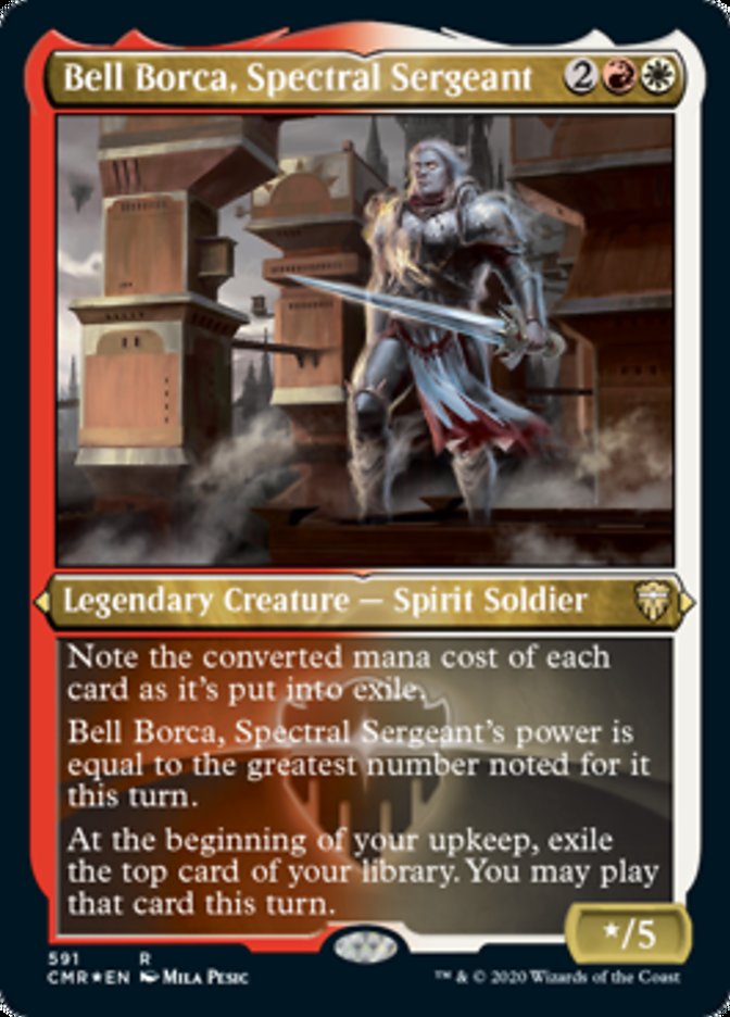 Bell Borca, Spectral Sergeant (Etched) [Commander Legends] | Play N Trade Winnipeg