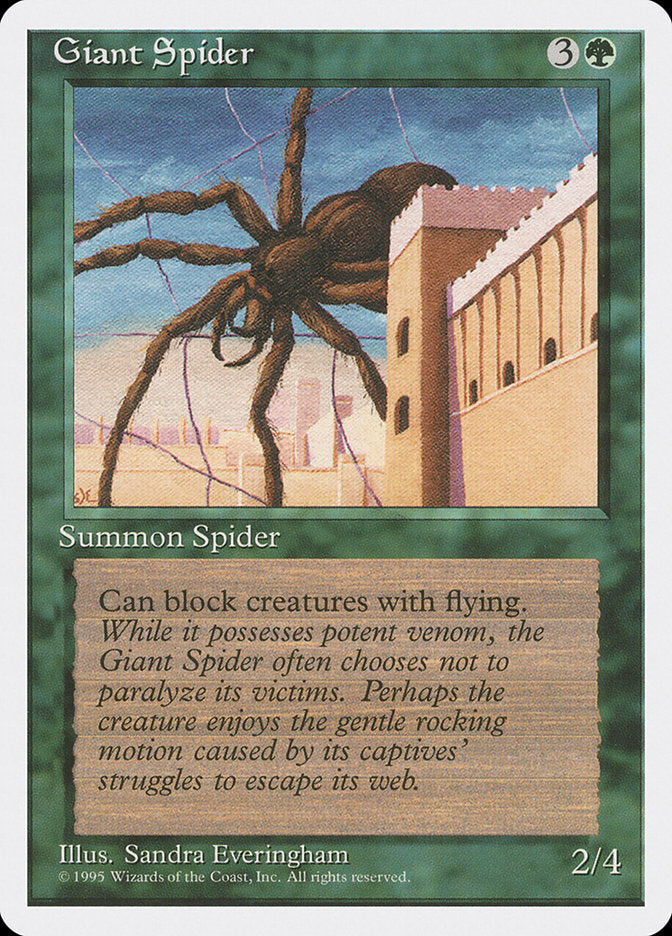 Giant Spider [Fourth Edition] | Play N Trade Winnipeg
