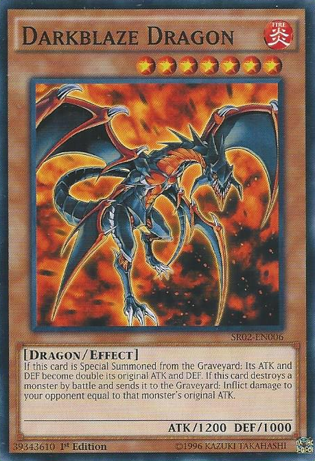 Darkblaze Dragon [SR02-EN006] Common | Play N Trade Winnipeg