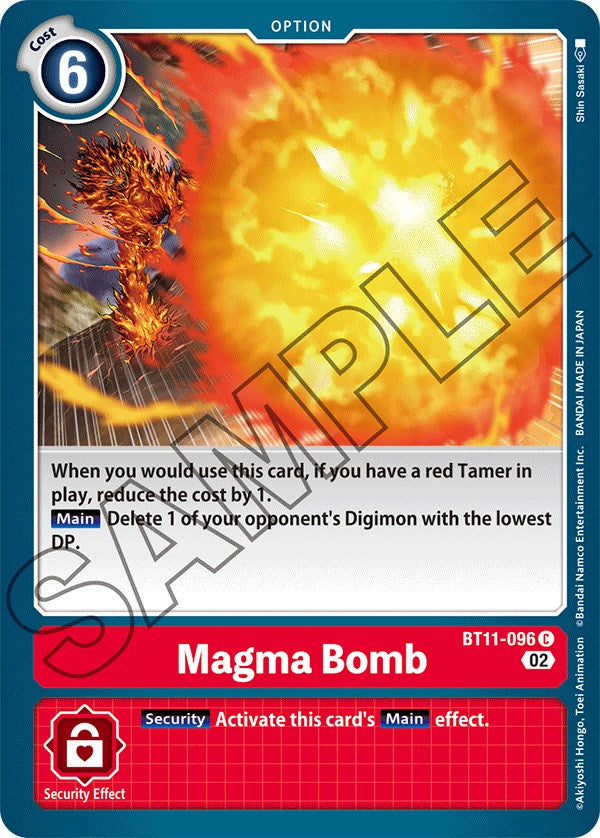 Magma Bomb [BT11-096] [Dimensional Phase] | Play N Trade Winnipeg