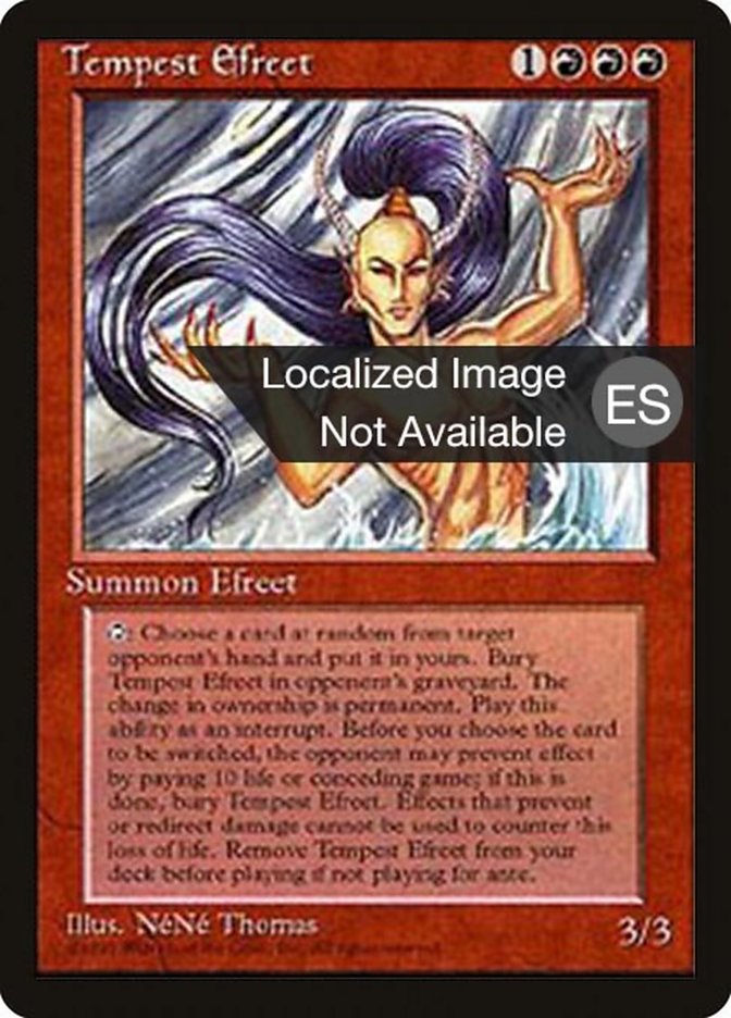 Tempest Efreet [Fourth Edition (Foreign Black Border)] | Play N Trade Winnipeg