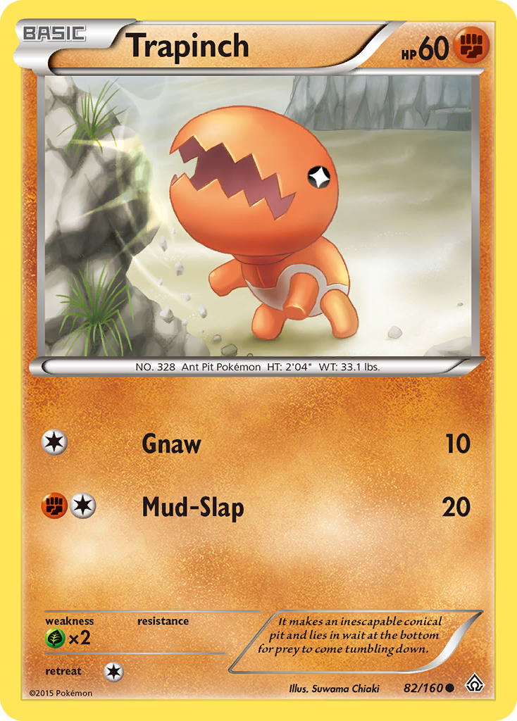 Trapinch (82/160) [XY: Primal Clash] | Play N Trade Winnipeg