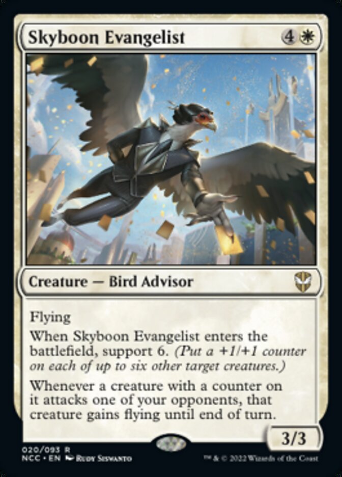 Skyboon Evangelist [Streets of New Capenna Commander] | Play N Trade Winnipeg