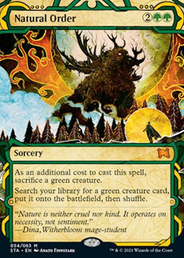 Natural Order (Etched Foil) [Strixhaven Mystical Archive] | Play N Trade Winnipeg