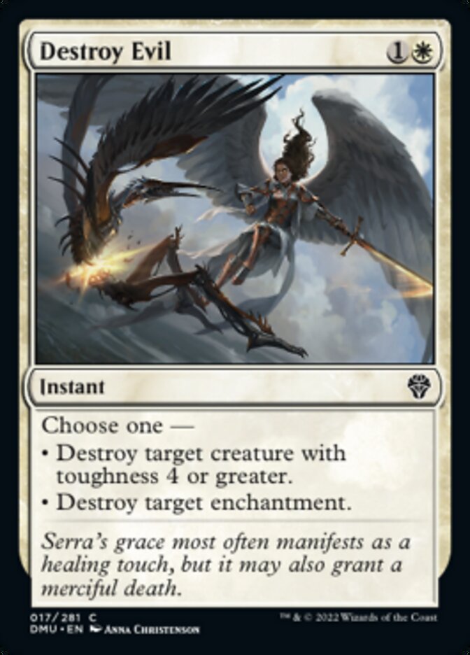 Destroy Evil [Dominaria United] | Play N Trade Winnipeg