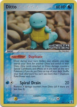 Ditto (64/113) (Stamped) [EX: Delta Species] | Play N Trade Winnipeg