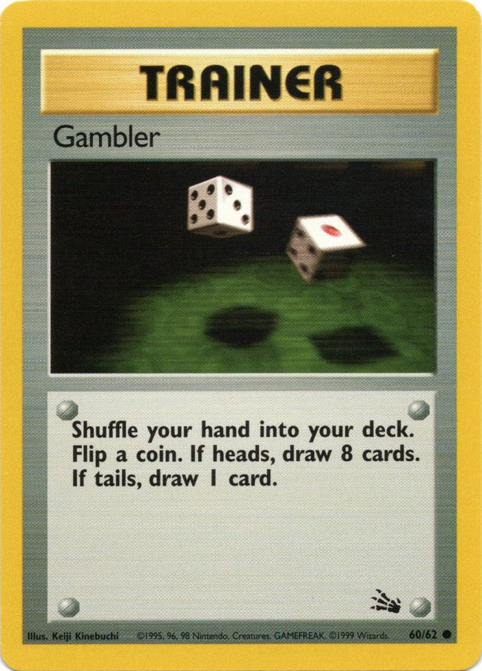 Gambler (60/62) [Fossil Unlimited] | Play N Trade Winnipeg