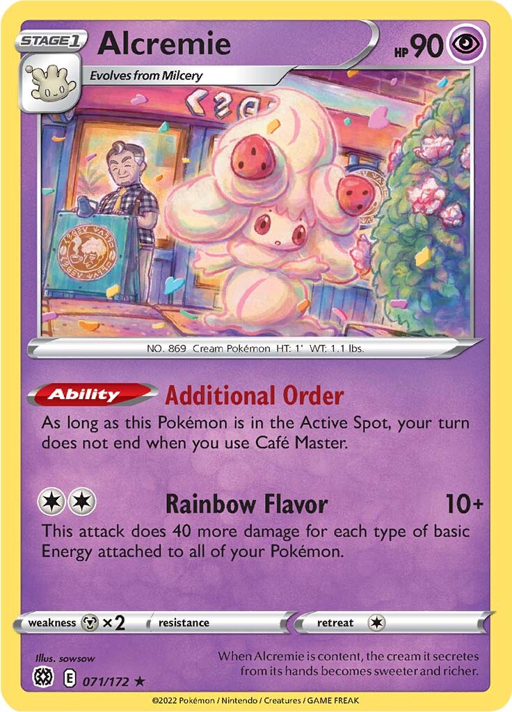 Alcremie (071/172) [Sword & Shield: Brilliant Stars] | Play N Trade Winnipeg