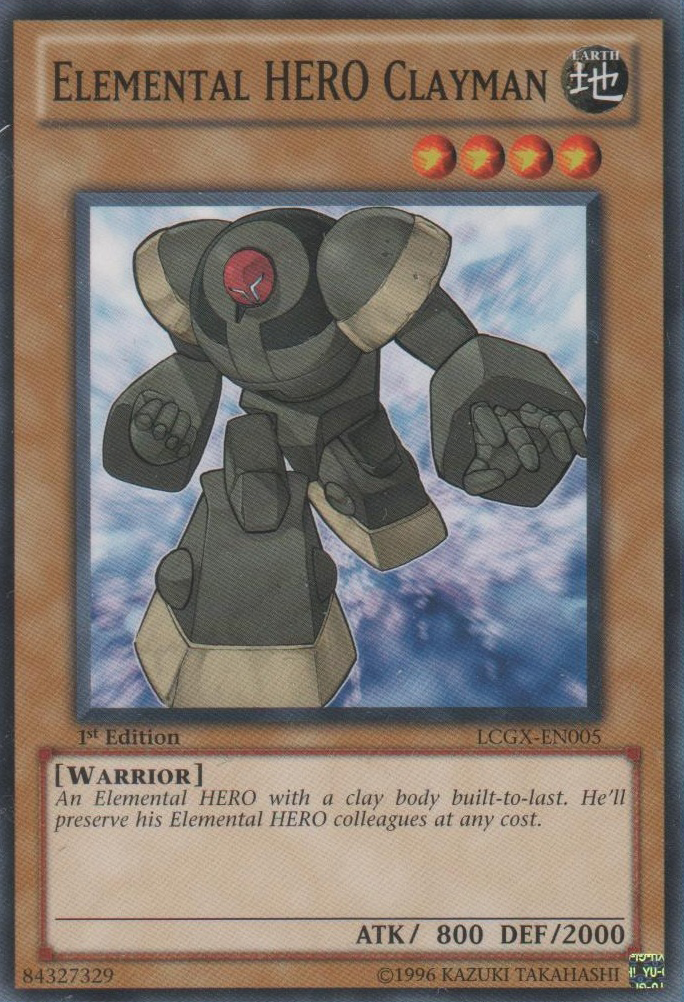 Elemental HERO Clayman [LCGX-EN005] Common | Play N Trade Winnipeg