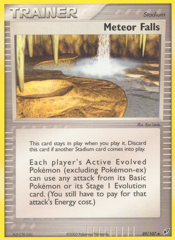 Meteor Falls (89/107) [EX: Deoxys] | Play N Trade Winnipeg