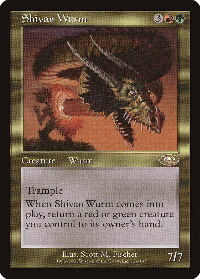 Shivan Wurm [Planeshift] | Play N Trade Winnipeg