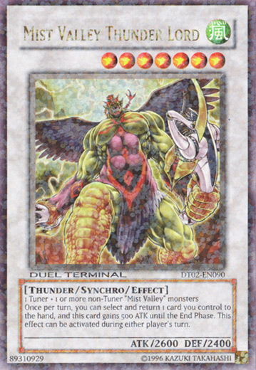 Mist Valley Thunder Lord [DT02-EN090] Ultra Rare | Play N Trade Winnipeg