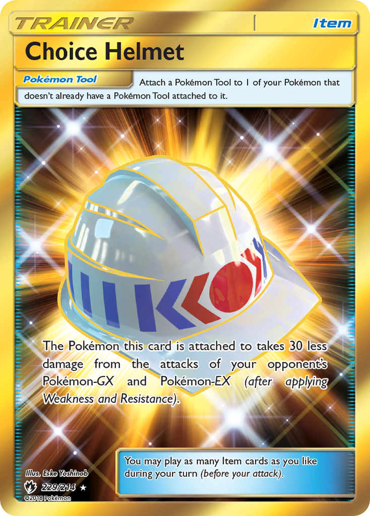 Choice Helmet (229/214) [Sun & Moon: Lost Thunder] | Play N Trade Winnipeg