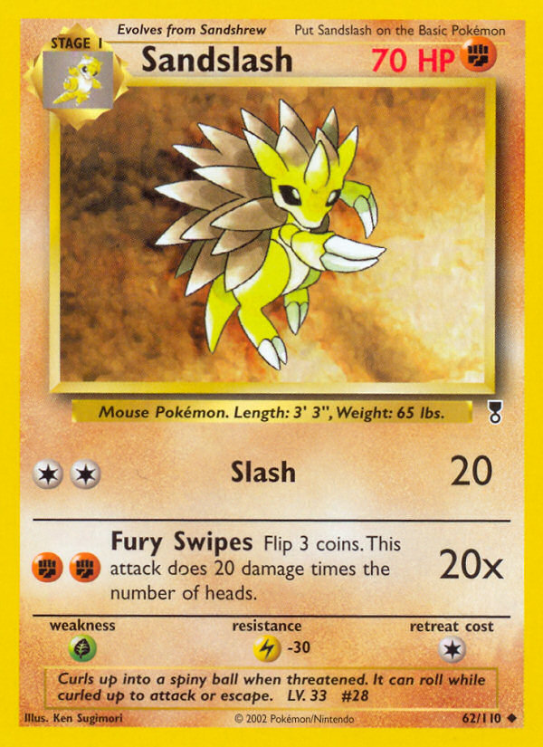 Sandslash (62/110) [Legendary Collection] | Play N Trade Winnipeg