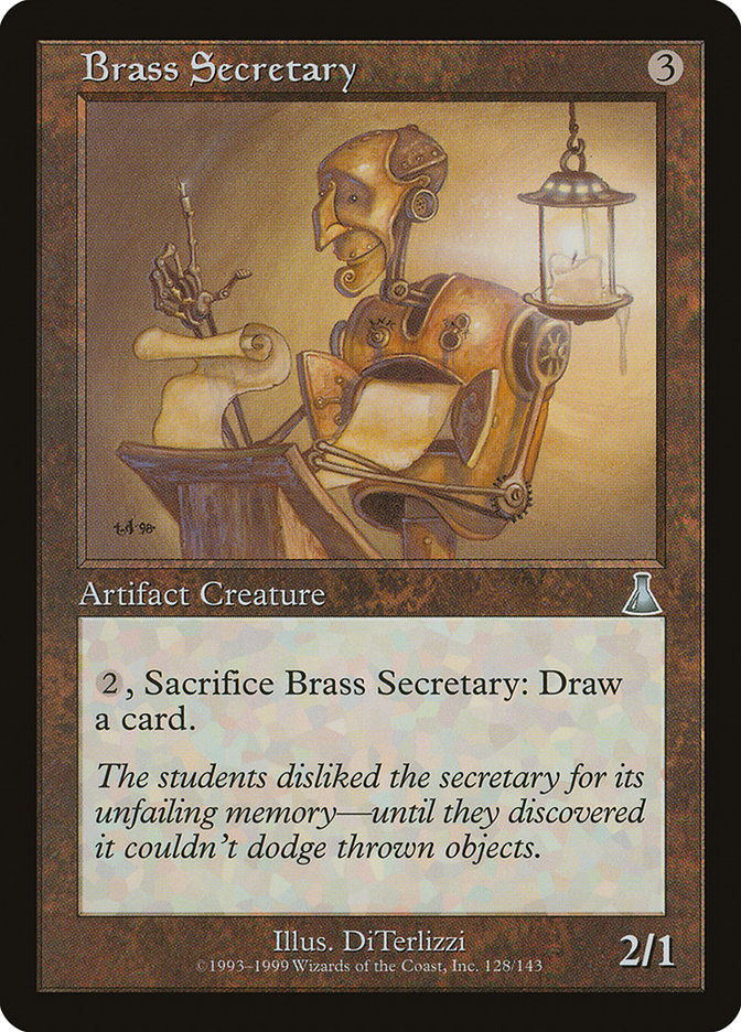 Brass Secretary [Urza's Destiny] | Play N Trade Winnipeg