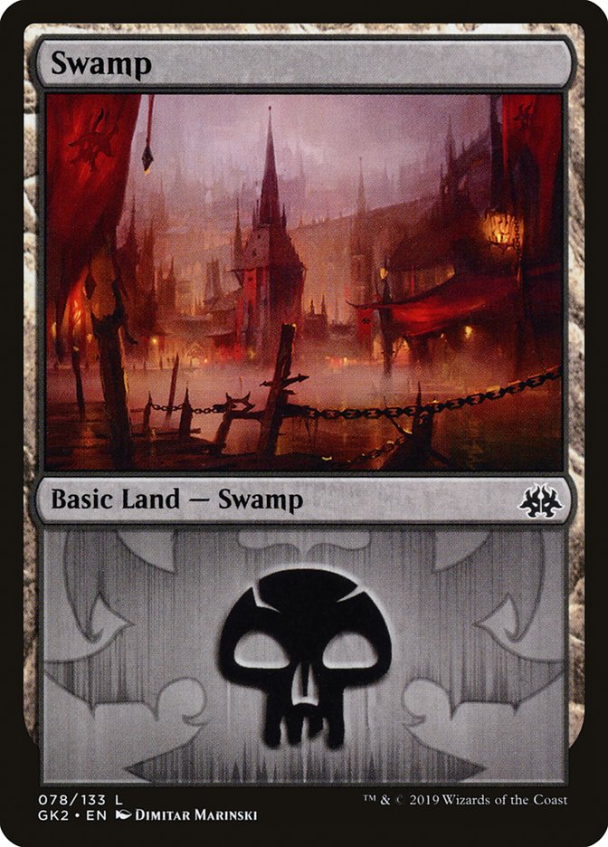 Swamp (78) [Ravnica Allegiance Guild Kit] | Play N Trade Winnipeg