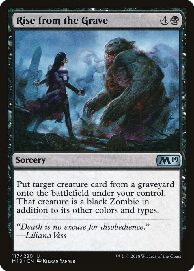 Rise from the Grave [Core Set 2019] | Play N Trade Winnipeg