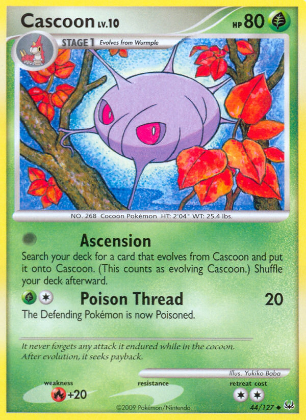 Cascoon (44/127) [Platinum: Base Set] | Play N Trade Winnipeg