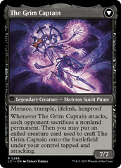 Throne of the Grim Captain // The Grim Captain [The Lost Caverns of Ixalan Prerelease Cards] | Play N Trade Winnipeg