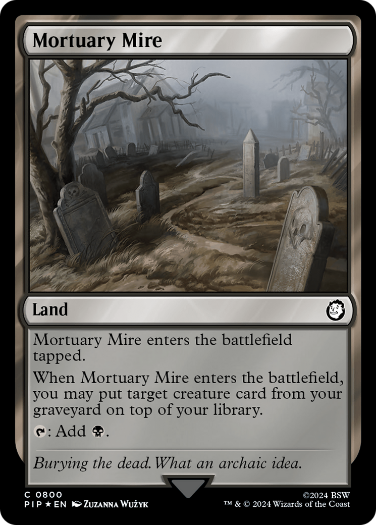 Mortuary Mire (Surge Foil) [Fallout] | Play N Trade Winnipeg