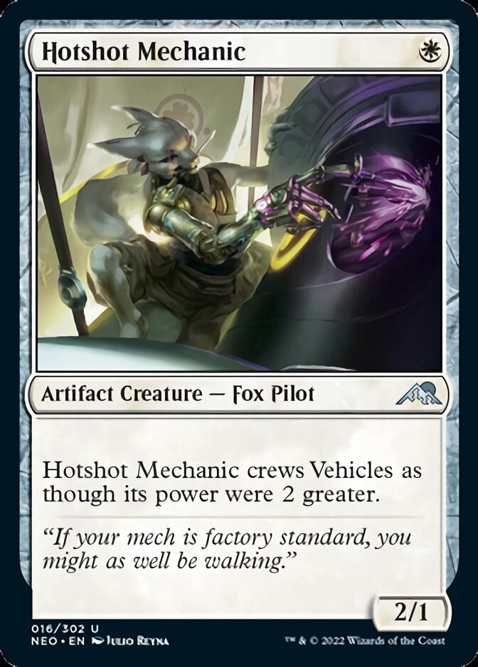 Hotshot Mechanic [Kamigawa: Neon Dynasty] | Play N Trade Winnipeg