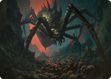 Shelob, Child of Ungoliant Art Card [The Lord of the Rings: Tales of Middle-earth Art Series] | Play N Trade Winnipeg