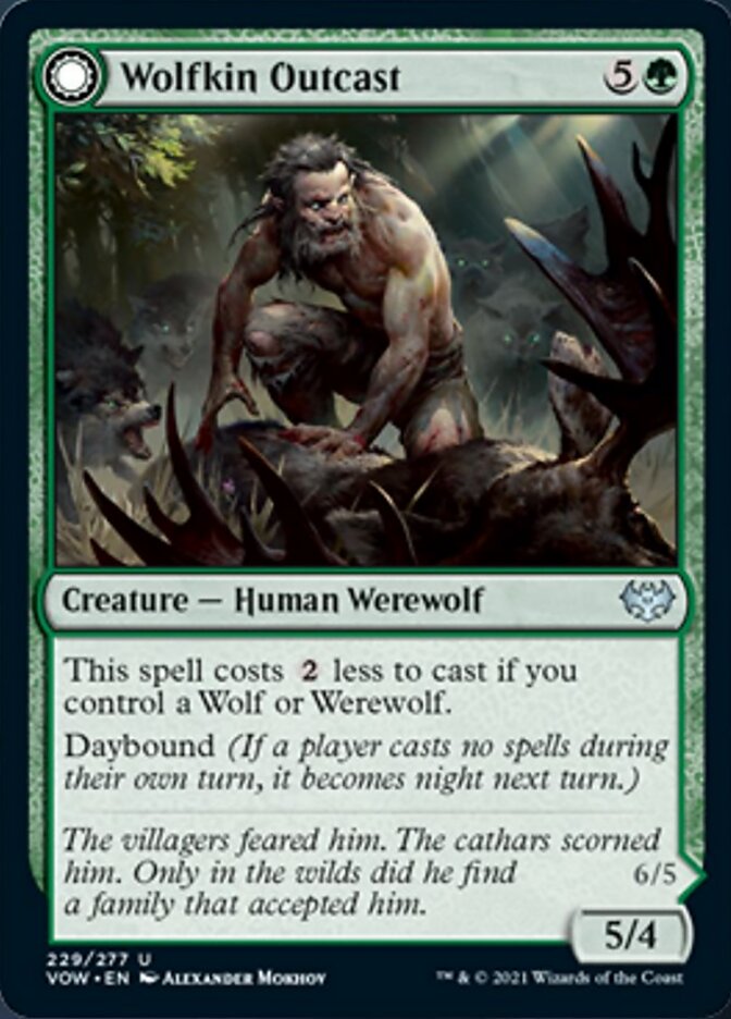 Wolfkin Outcast // Wedding Crasher [Innistrad: Crimson Vow] | Play N Trade Winnipeg