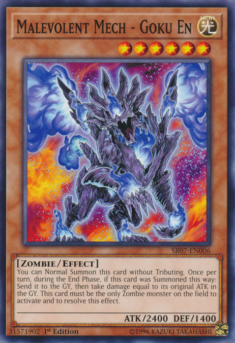 Malevolent Mech - Goku En [SR07-EN006] Common | Play N Trade Winnipeg