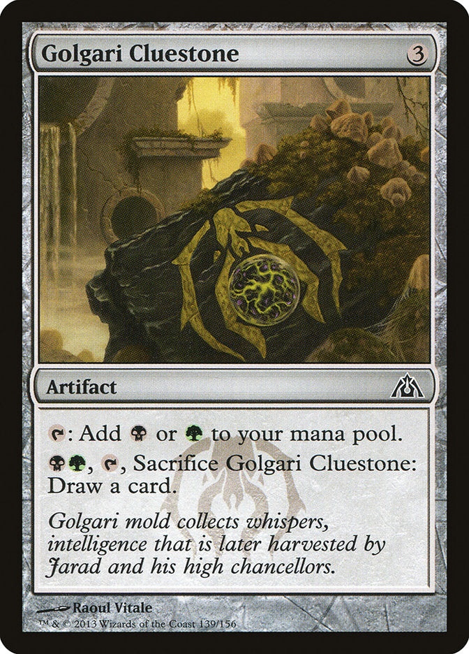 Golgari Cluestone [Dragon's Maze] | Play N Trade Winnipeg