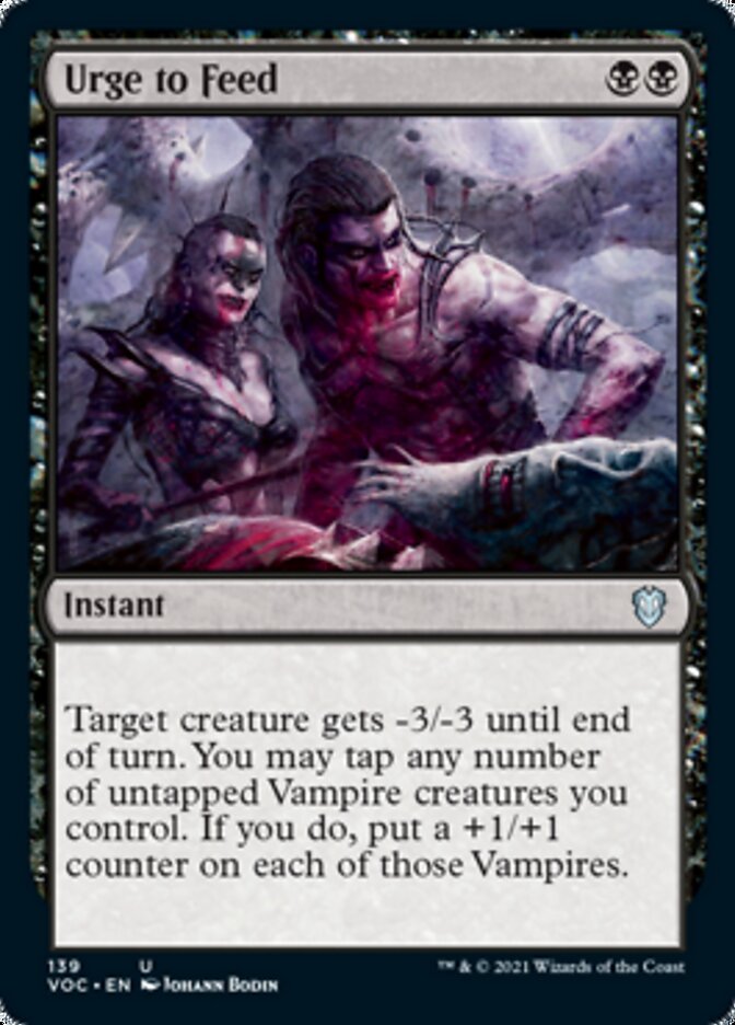 Urge to Feed [Innistrad: Crimson Vow Commander] | Play N Trade Winnipeg