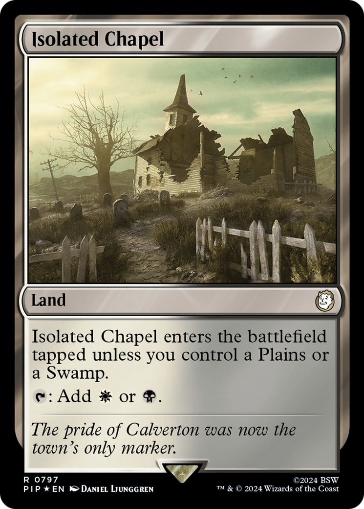 Isolated Chapel (Surge Foil) [Fallout] | Play N Trade Winnipeg