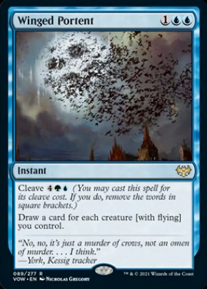 Winged Portent [Innistrad: Crimson Vow] | Play N Trade Winnipeg