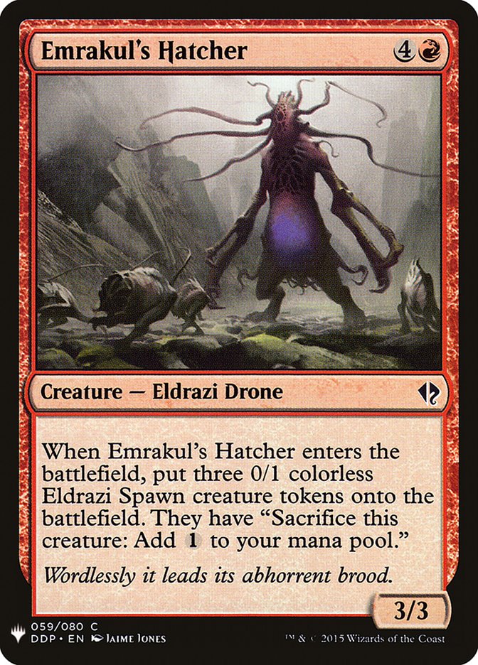 Emrakul's Hatcher [Mystery Booster] | Play N Trade Winnipeg