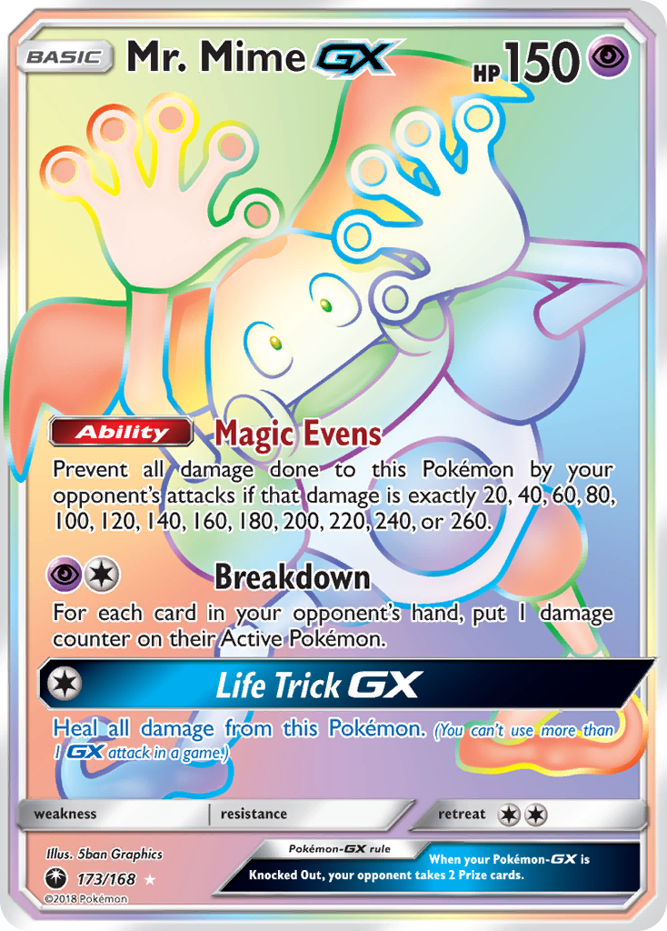 Mr. Mime GX (173/168) [Sun & Moon: Celestial Storm] | Play N Trade Winnipeg