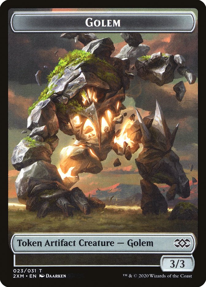 Golem [Double Masters Tokens] | Play N Trade Winnipeg