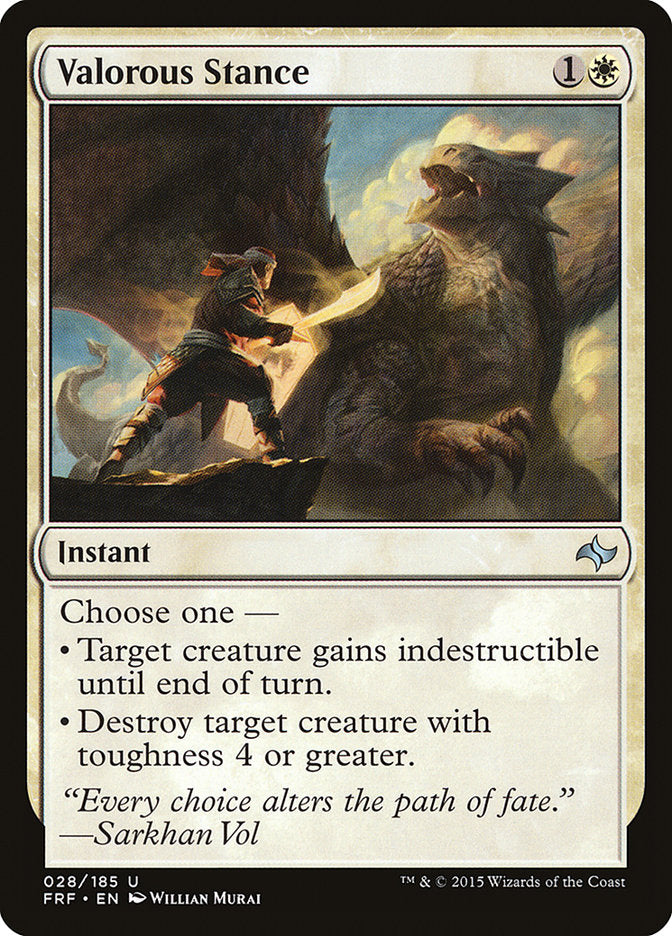 Valorous Stance [Fate Reforged] | Play N Trade Winnipeg